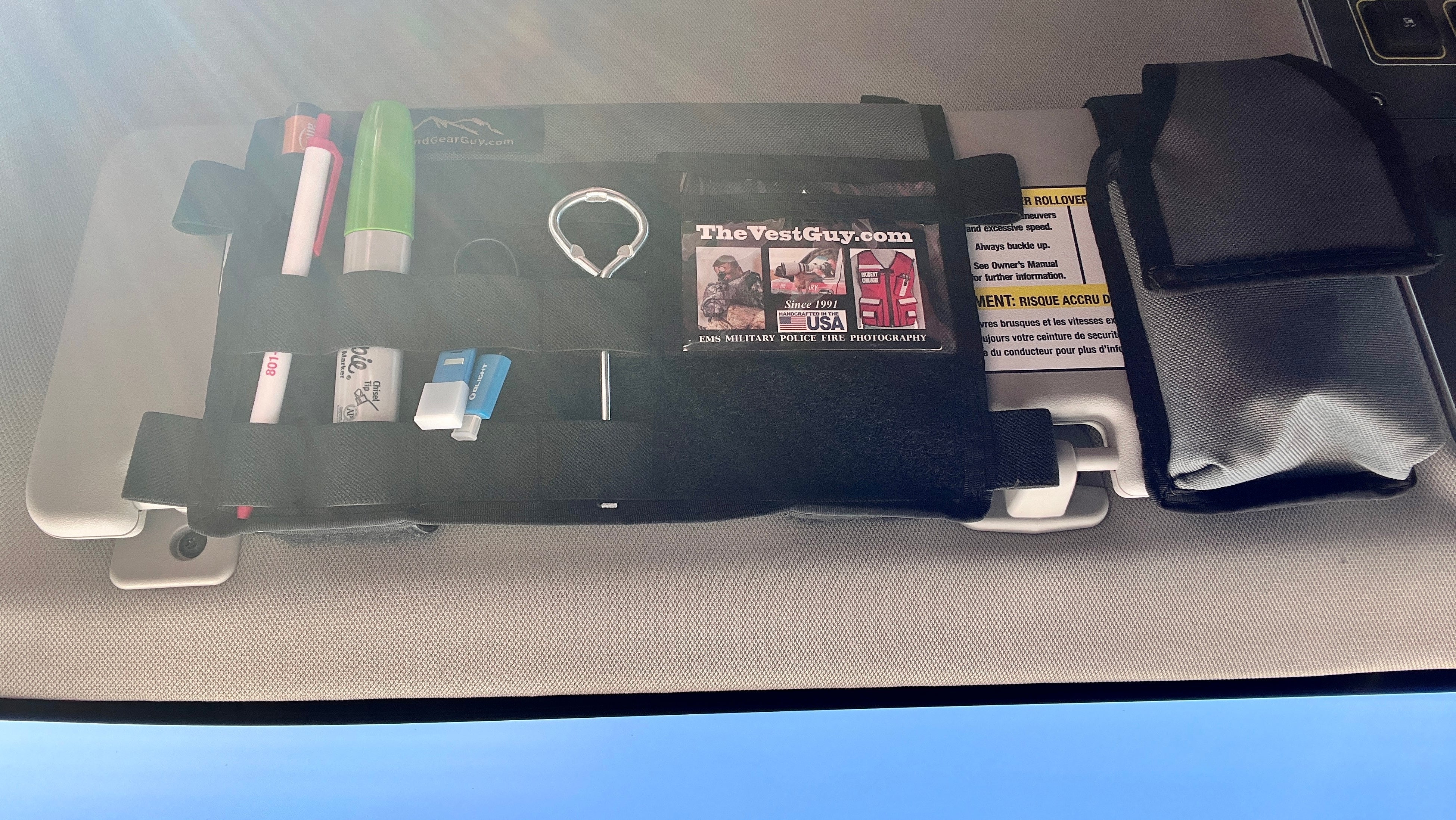 Grenadier MOLLE Visor Organizer WITH MIRROR - Image 17