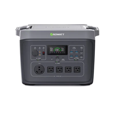Growatt INFINITY 2000 PRO Portable Power Station | 2048Wh 51.2V | 2400W Output 40Ah | LFP