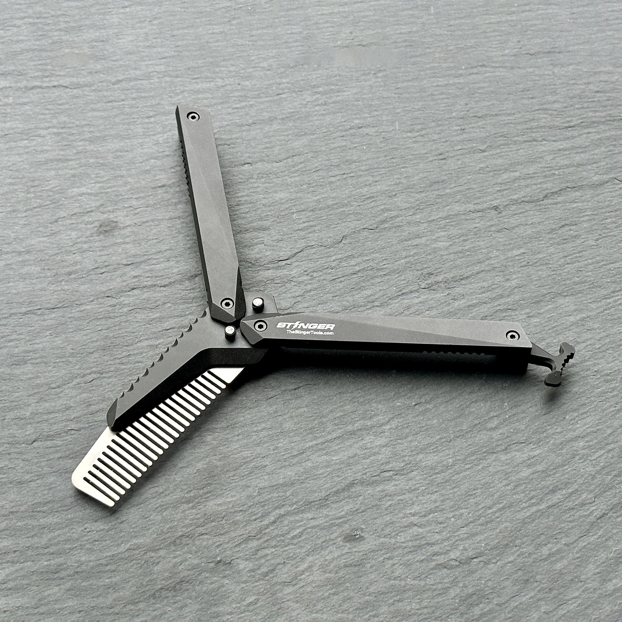 Hair And Beard Styling Comb (Butterfly Comb) - Image 3