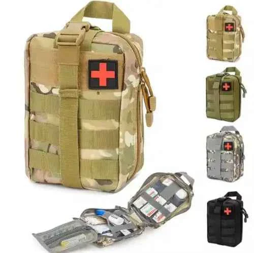 Ham Radio Go Bag with Tear-Away Velcro Back - Molle Compatible, Multi-Pocket Design for Radios, Cables, and Gear - Image 4