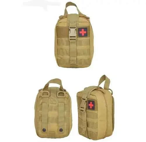 Ham Radio Go Bag with Tear-Away Velcro Back - Molle Compatible, Multi-Pocket Design for Radios, Cables, and Gear - Image 5