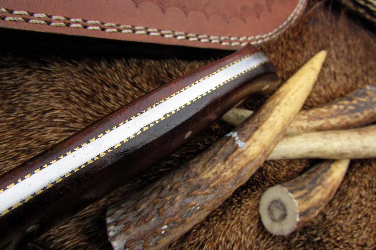 Hand Made Damascus Chef Knife - Image 4