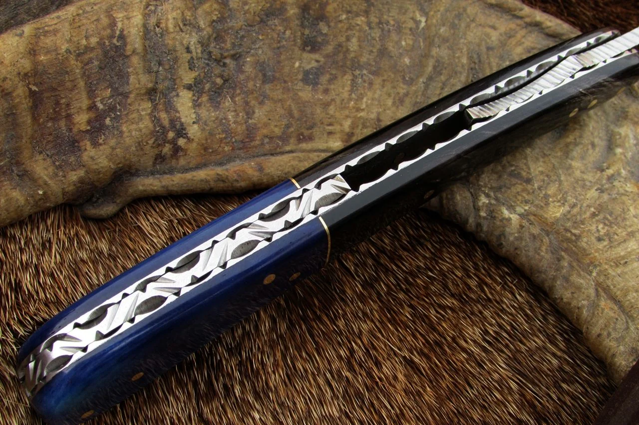 Handmade High Carbon Steel Razor Knife - Image 2