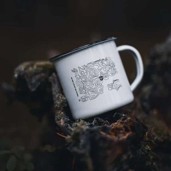 Helle Map Enamel Cup - Image 2