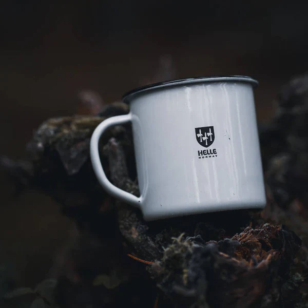 Helle Map Enamel Cup - Image 3