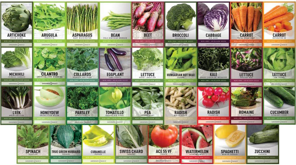 Homesteader's Essential Seed Kit: 105 Varieties Create The Ultimate Collection - Image 4