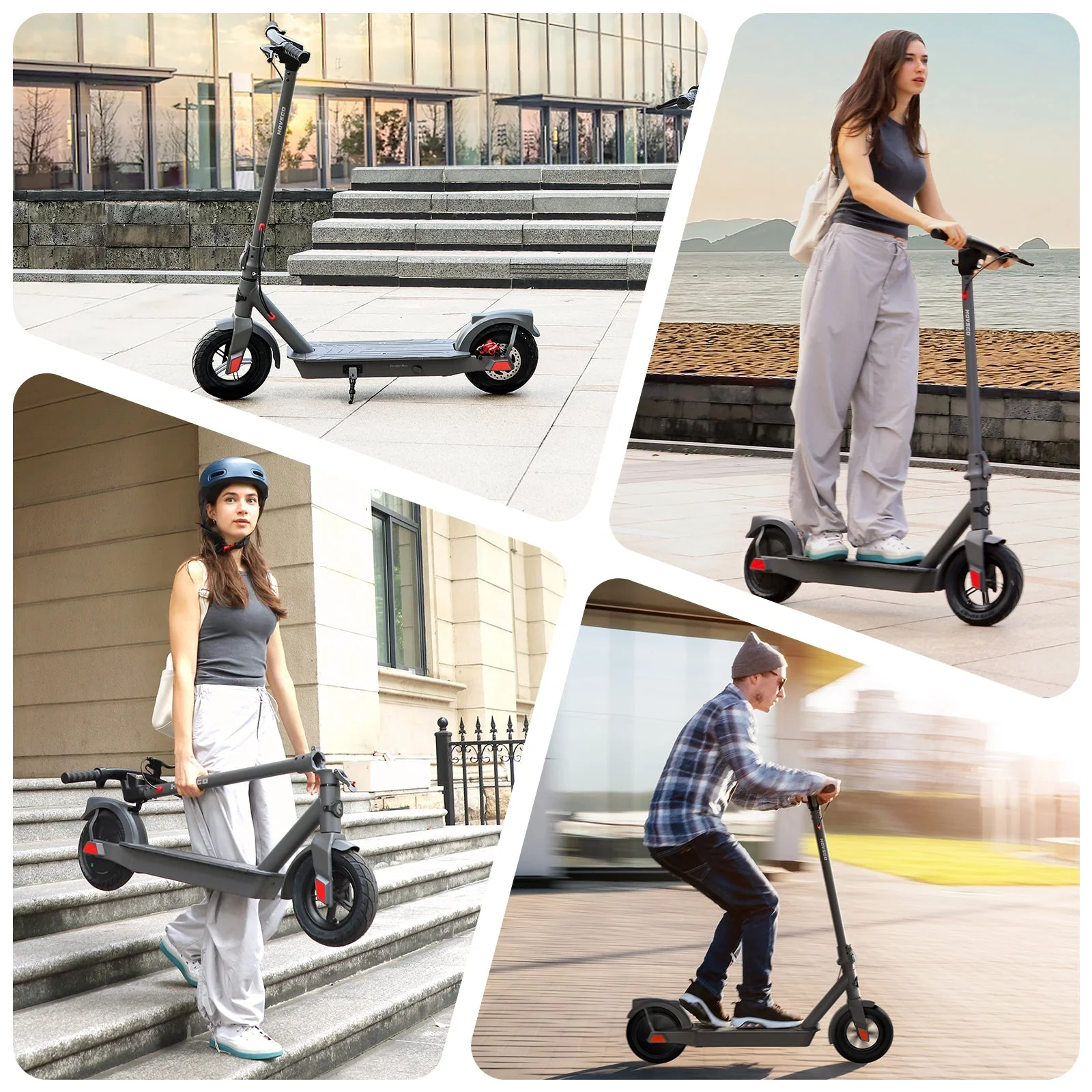 HOVSCO Felicity 10" Folding Electric Scooter For Adult - Image 14