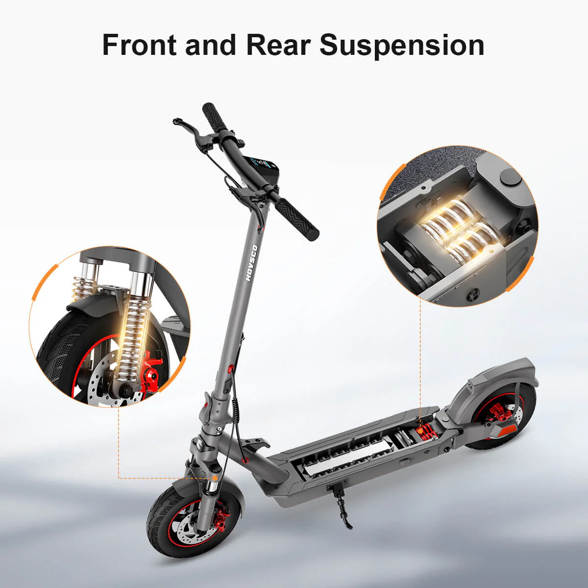 HOVSCO Felicity 10" Folding Electric Scooter For Adult - Image 3