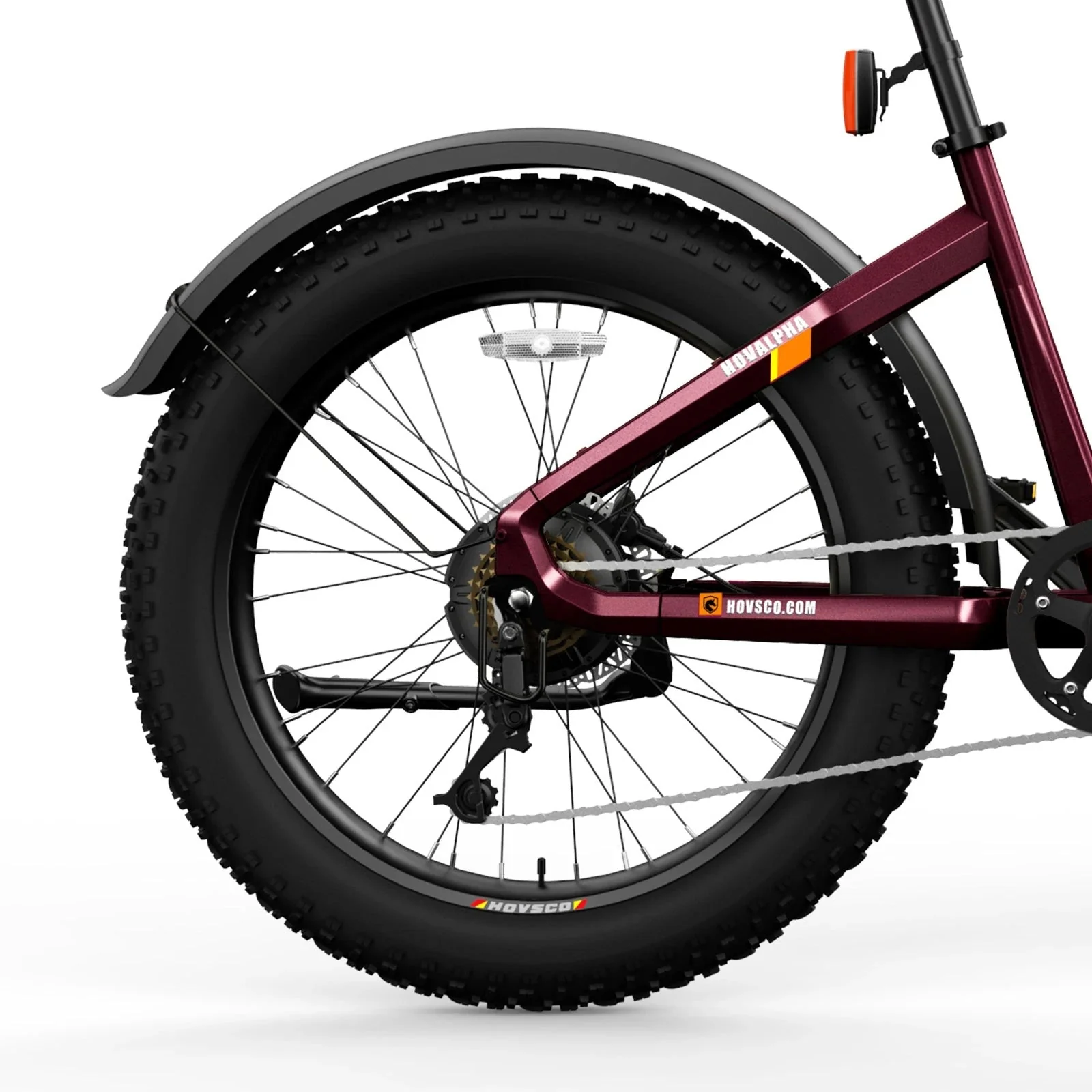 HOVSCO HovAlpha 26" Step-Thru Fat Tire Ebike - Image 11