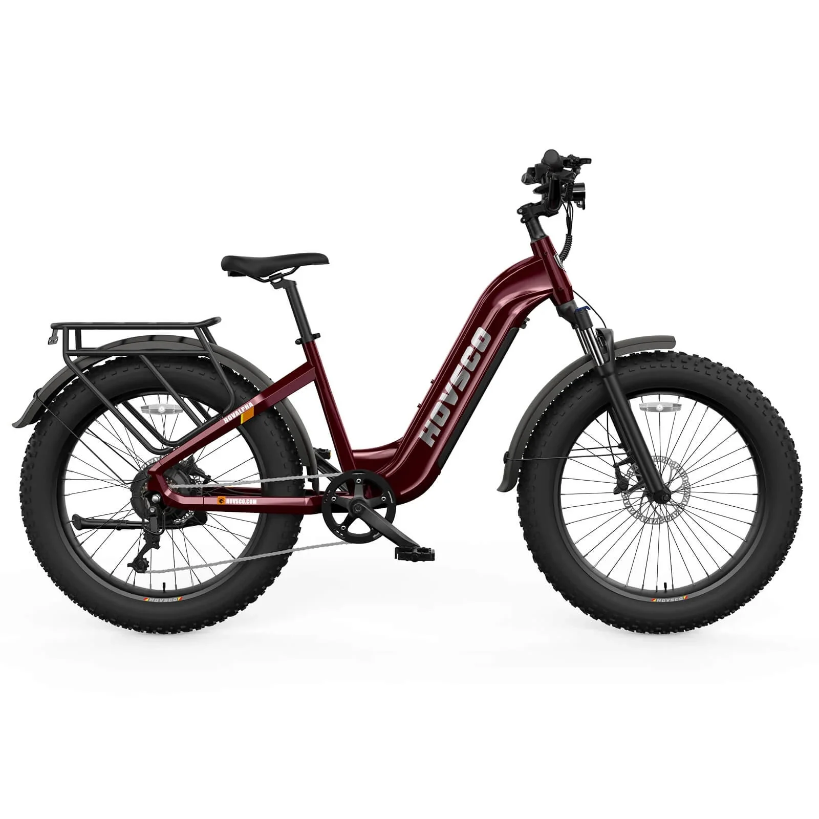 HOVSCO HovAlpha 26" Step-Thru Fat Tire Ebike - Image 13