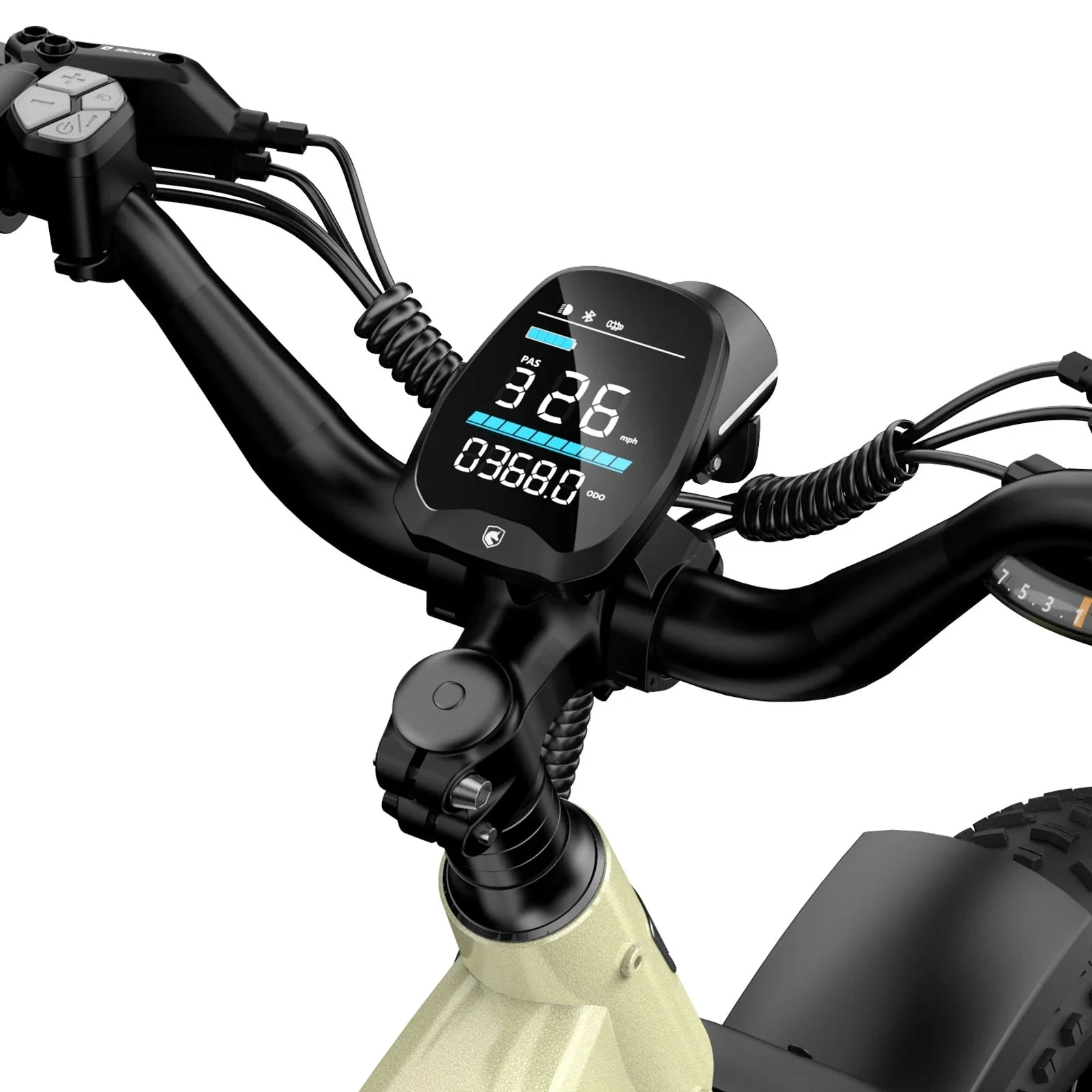 HOVSCO HovAlpha 26" Step-Thru Fat Tire Ebike - Image 18