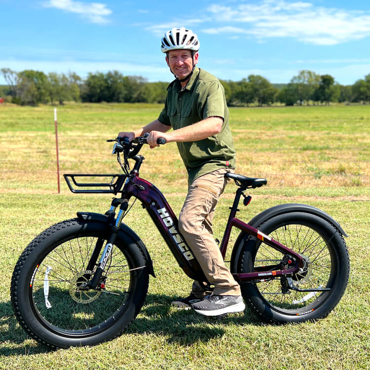 HOVSCO HovAlpha 26" Step-Thru Fat Tire Ebike - Image 2
