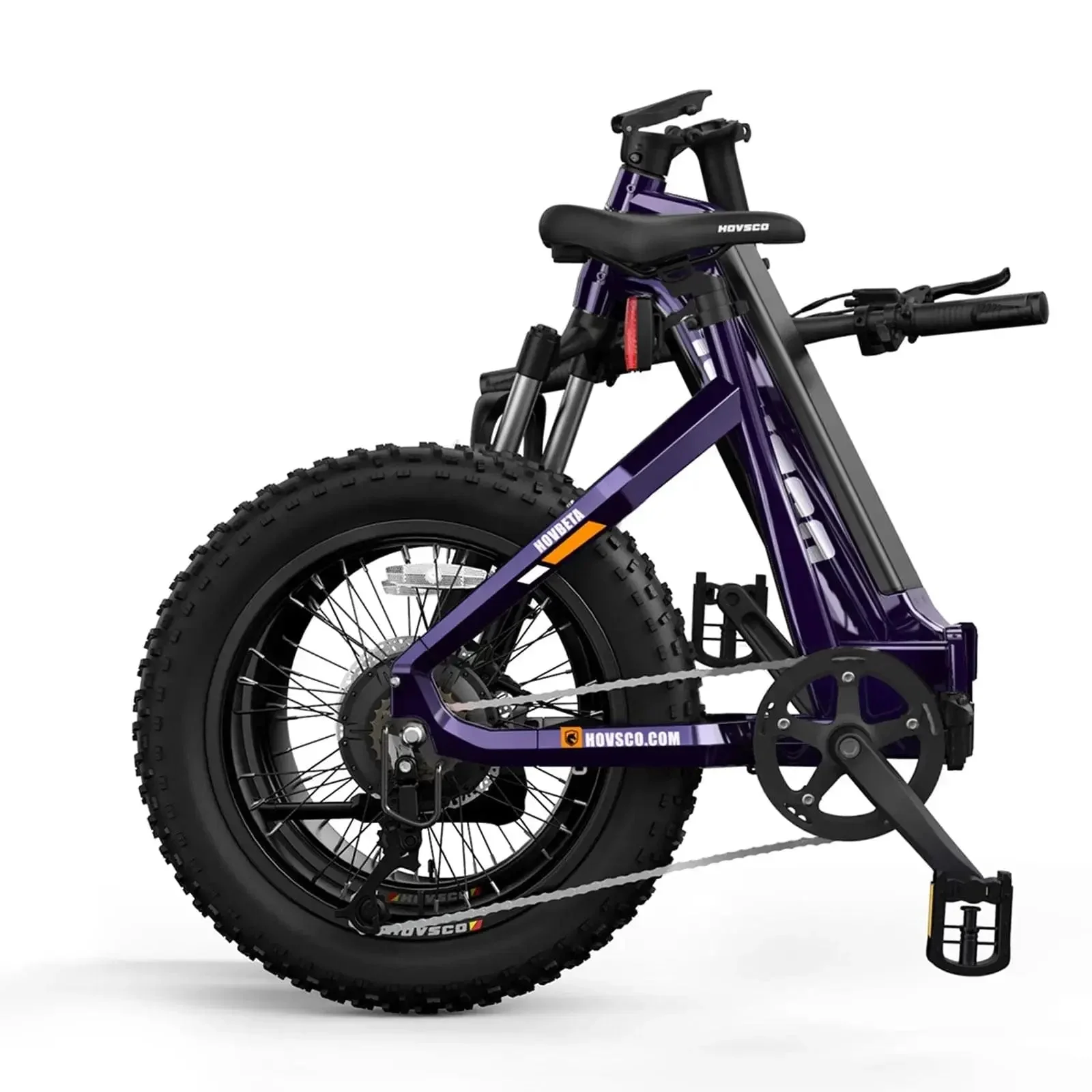 HOVSCO HovBeta 20" Foldable Fat Tire Electric Bike - Image 13