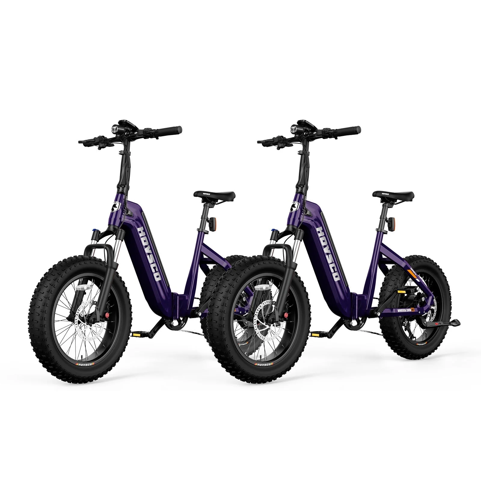 HOVSCO HovBeta 20" Foldable Fat Tire Electric Bike - Image 21