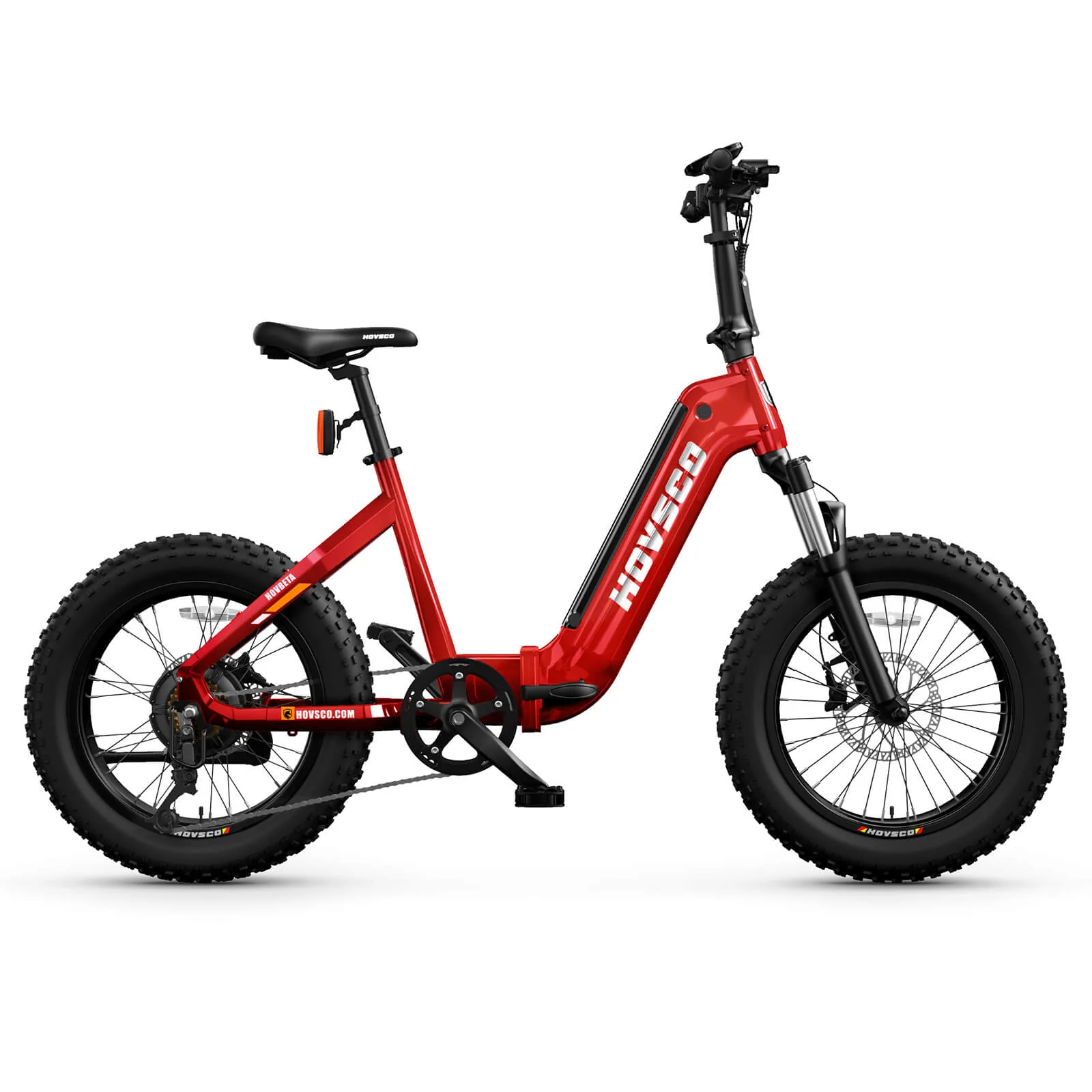 HOVSCO HovBeta 20" Foldable Fat Tire Electric Bike - Image 4