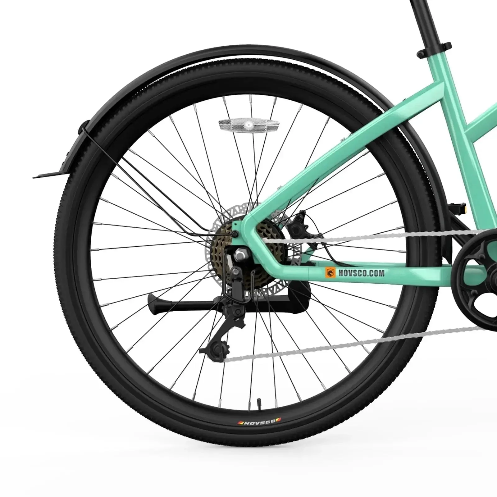 HOVSCO HovCity 27.5" Step-Thru Cruiser Electric Bike For Adults - Image 10