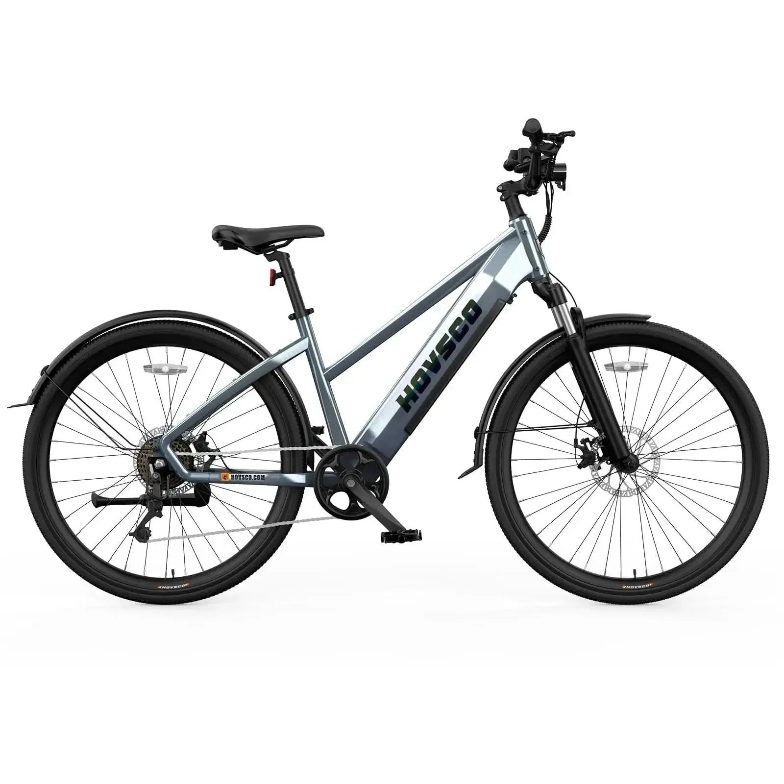 HOVSCO HovCity 27.5" Step-Thru Cruiser Electric Bike For Adults - Image 22