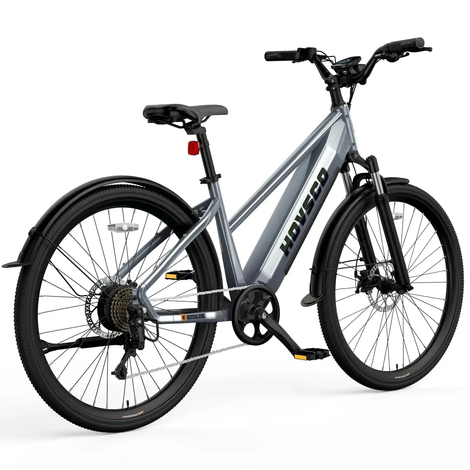 HOVSCO HovCity 27.5" Step-Thru Cruiser Electric Bike For Adults - Image 25