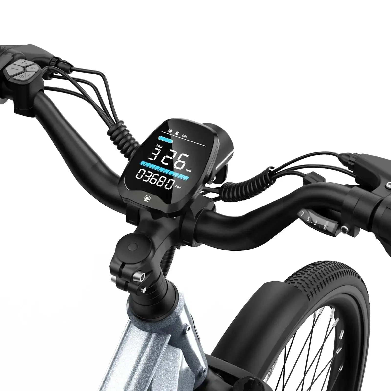 HOVSCO HovCity 27.5" Step-Thru Cruiser Electric Bike For Adults - Image 30