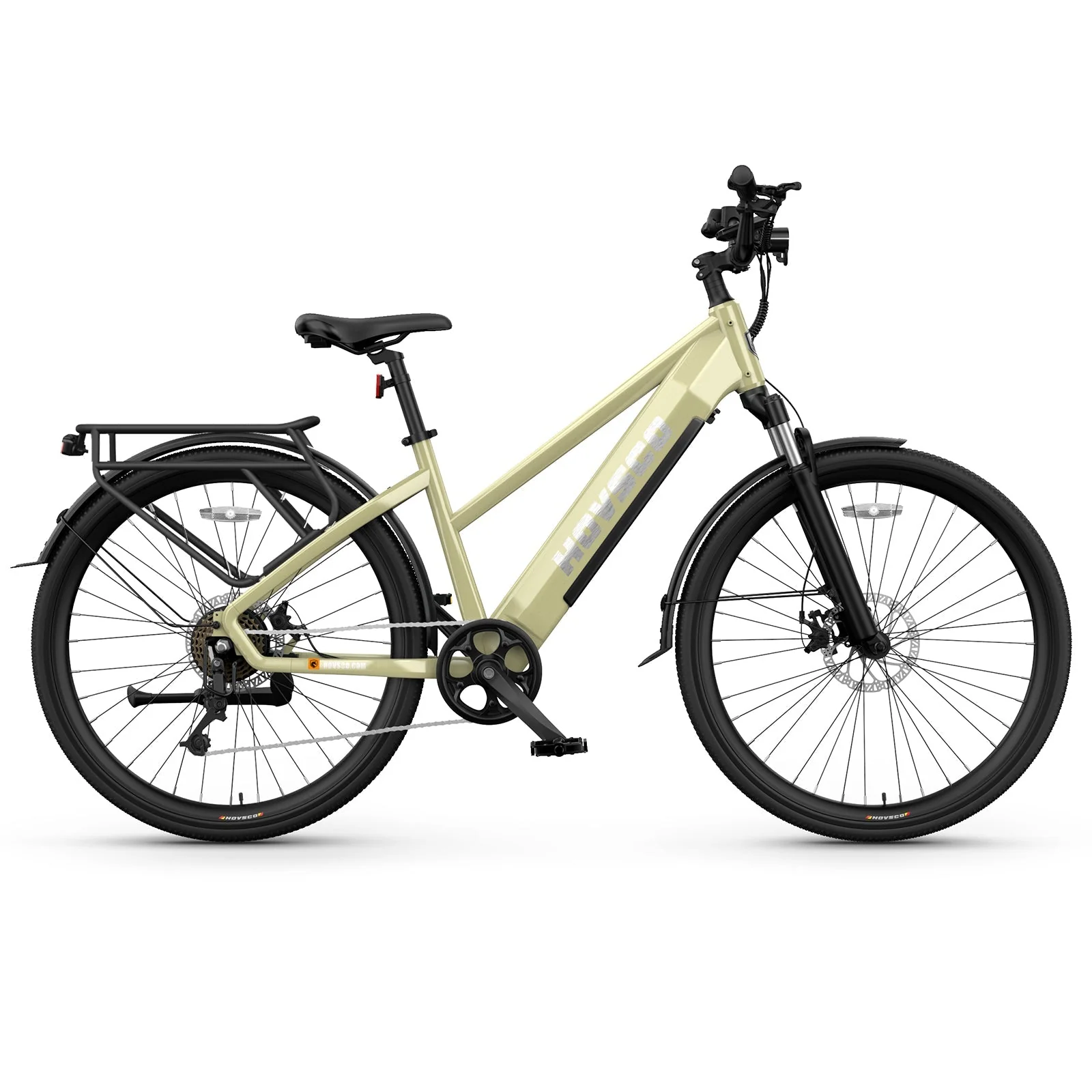HOVSCO HovCity 27.5" Step-Thru Cruiser Electric Bike For Adults - Image 35