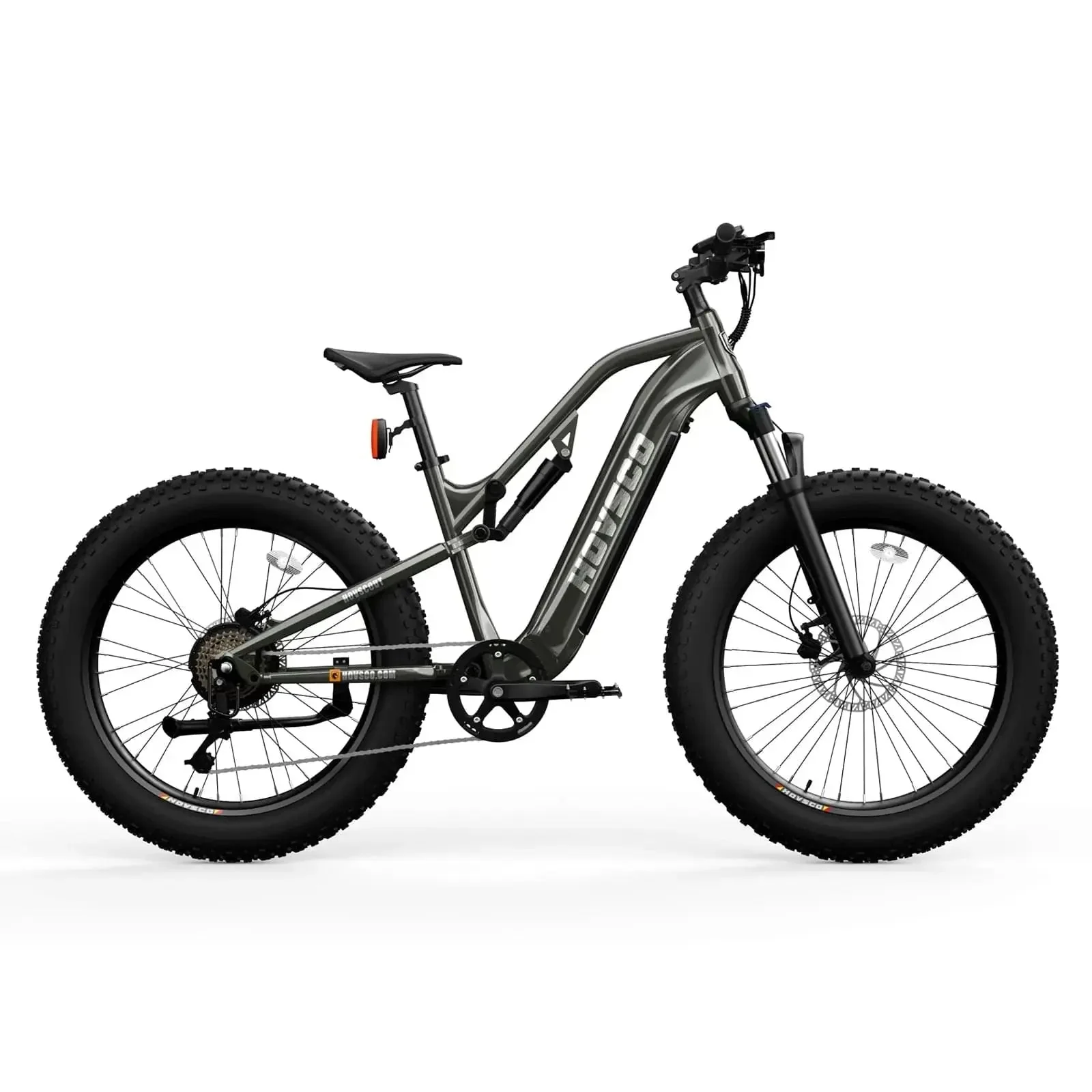 HOVSCO HovScout 26" Full Suspension Fat Tire Ebike - Image 11