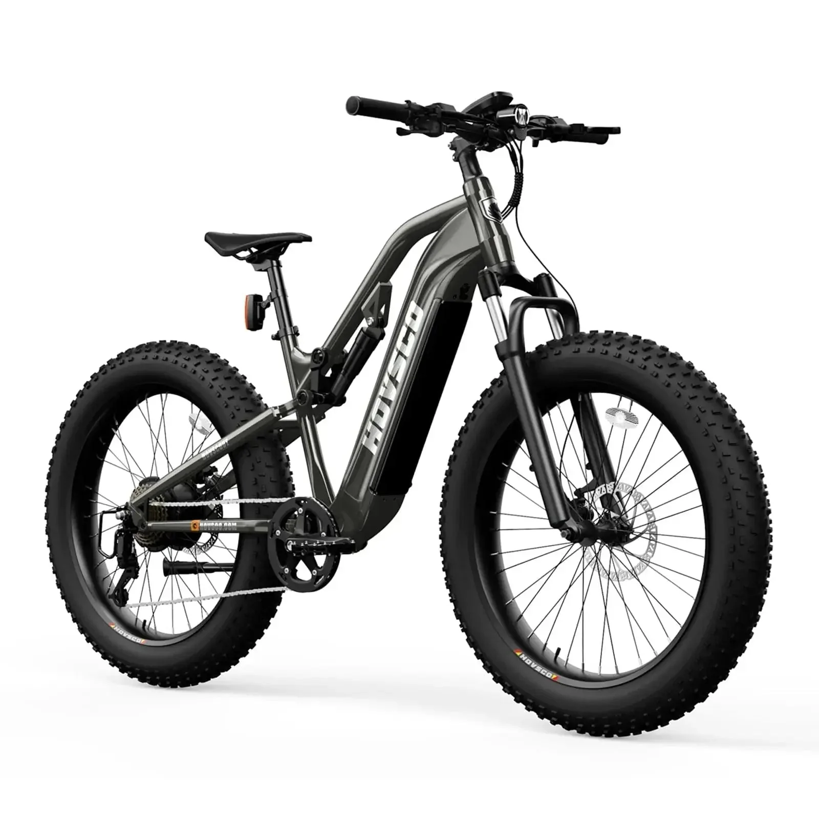 HOVSCO HovScout 26" Full Suspension Fat Tire Ebike - Image 12