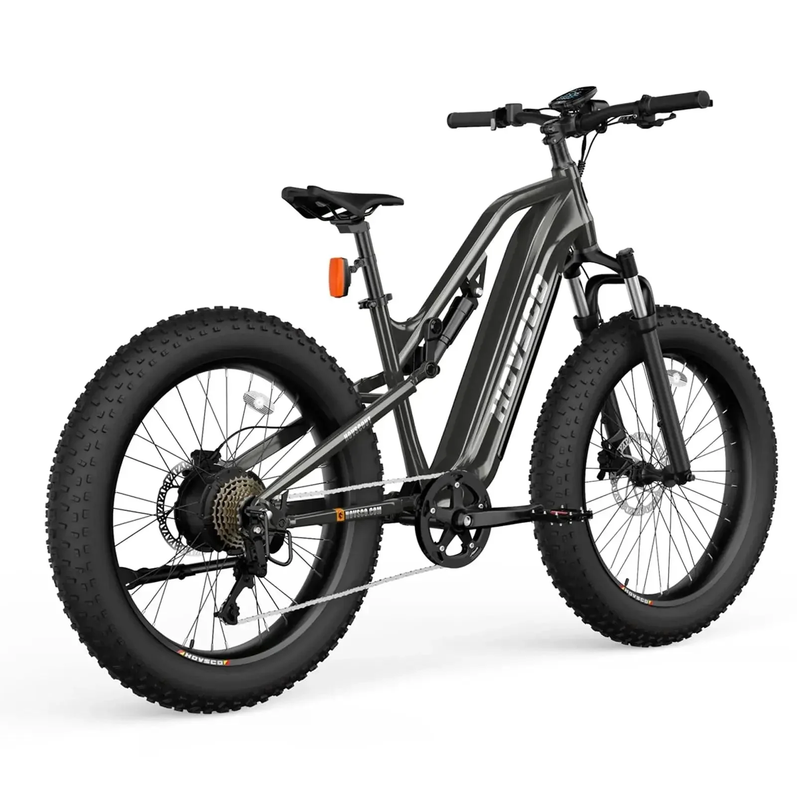 HOVSCO HovScout 26" Full Suspension Fat Tire Ebike - Image 14