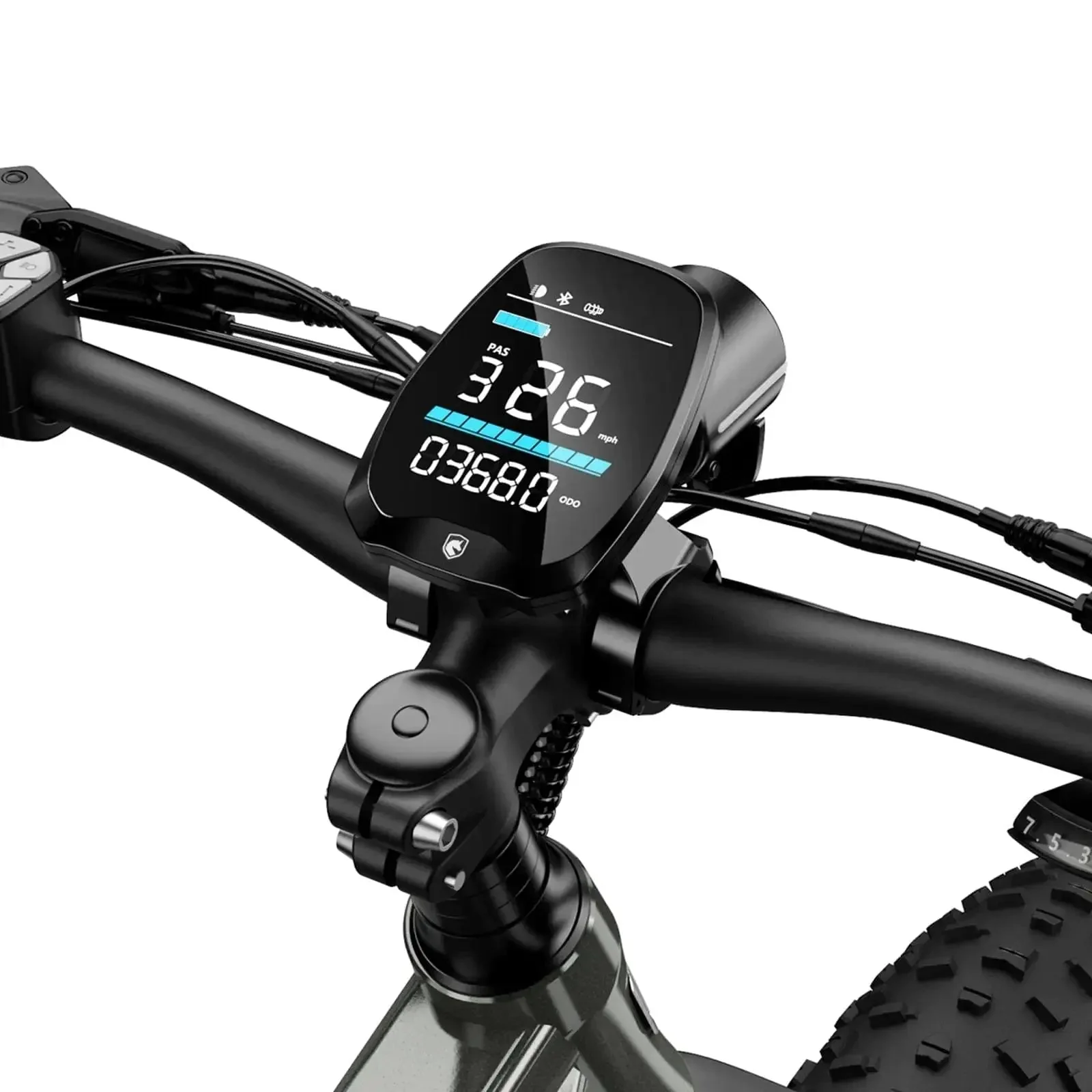 HOVSCO HovScout 26" Full Suspension Fat Tire Ebike - Image 16