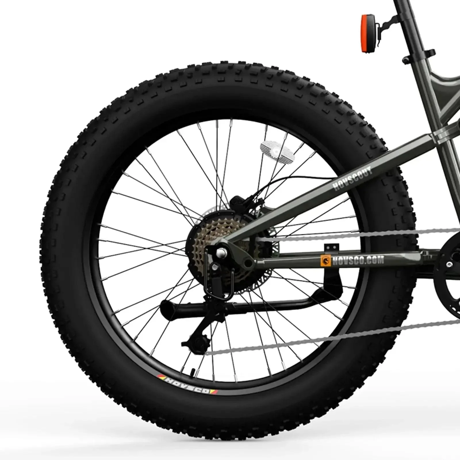 HOVSCO HovScout 26" Full Suspension Fat Tire Ebike - Image 18