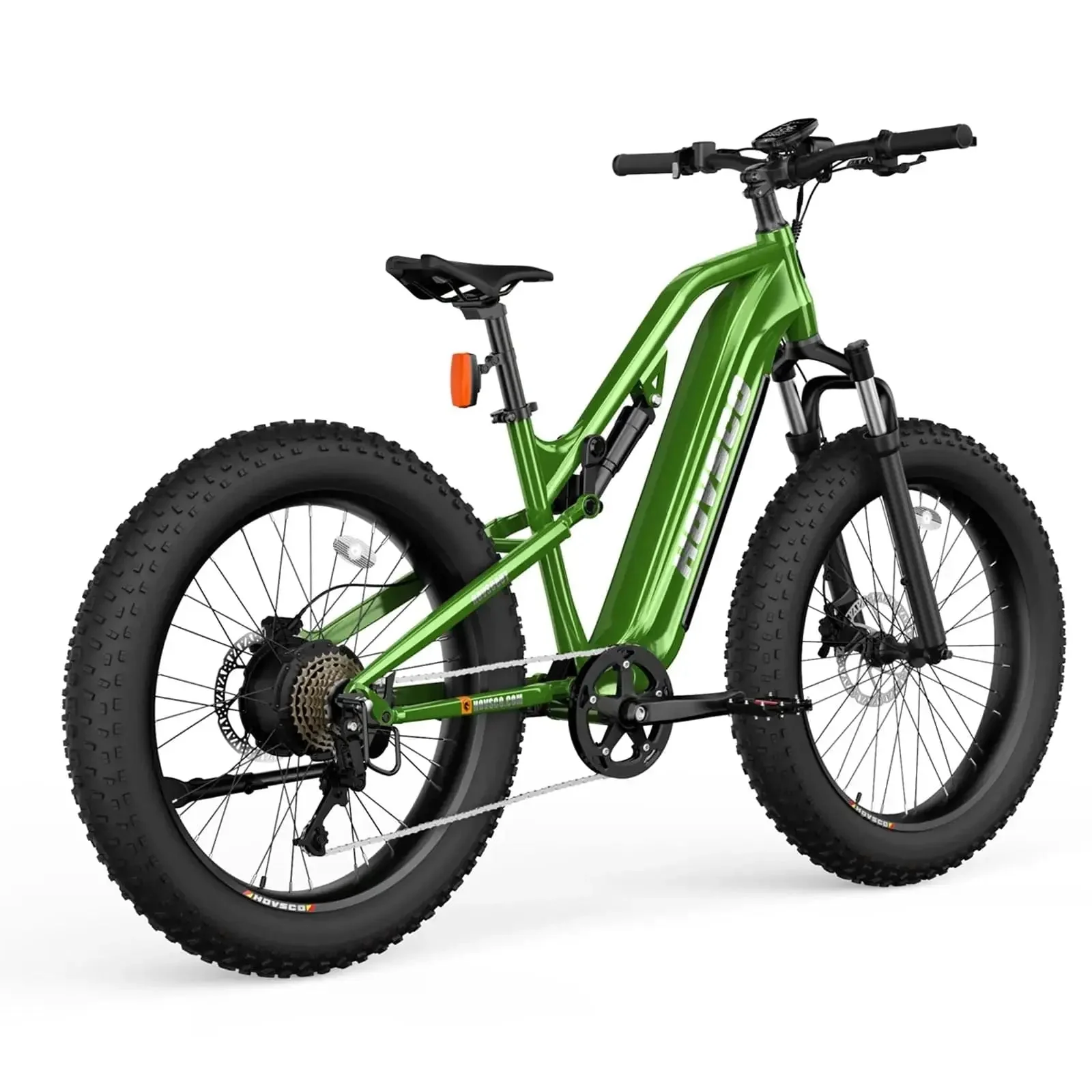 HOVSCO HovScout 26" Full Suspension Fat Tire Ebike - Image 4