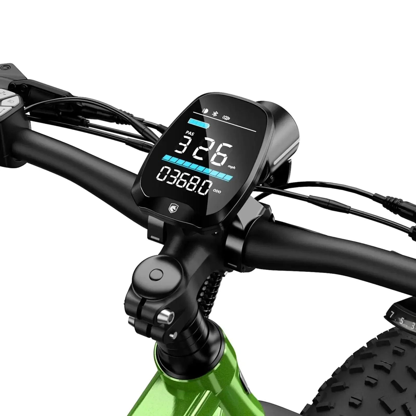HOVSCO HovScout 26" Full Suspension Fat Tire Ebike - Image 6