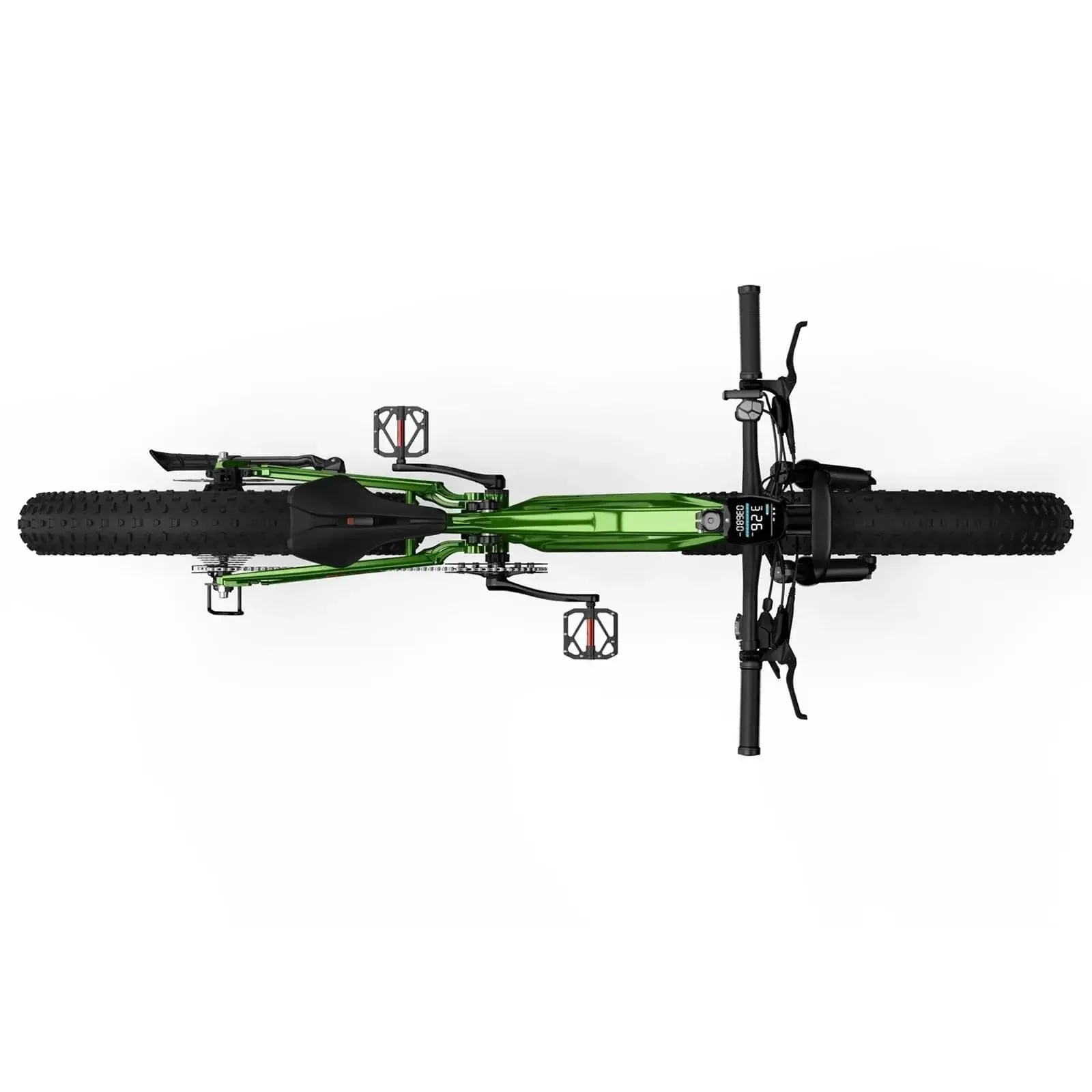 HOVSCO HovScout 26" Full Suspension Fat Tire Ebike - Image 8