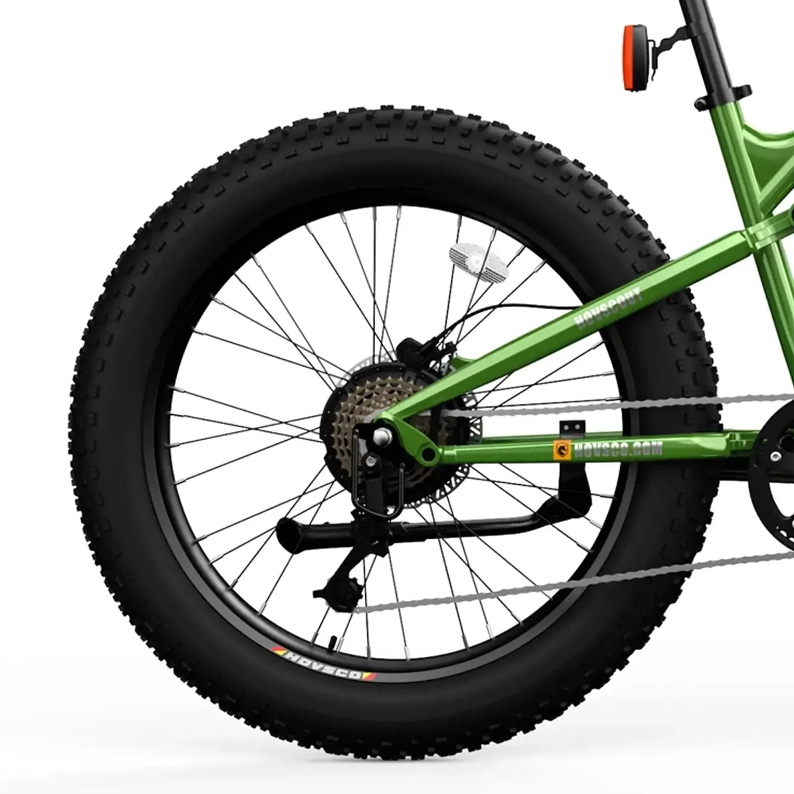 HOVSCO HovScout 26" Full Suspension Fat Tire Ebike - Image 9