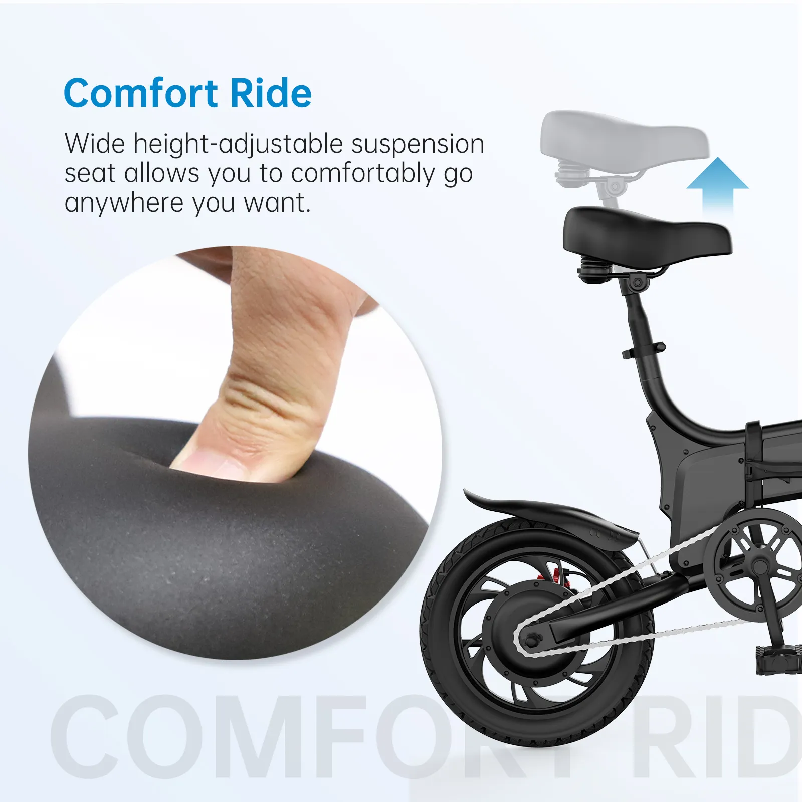 HOVSCO Sync Max 14" Folding Electric Bike - Image 11