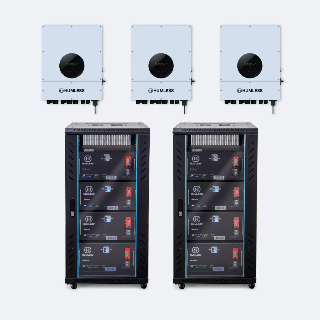 Humless IP65 Rack-mountable Batteries w/ 6kW Universal Inverter - Image 3