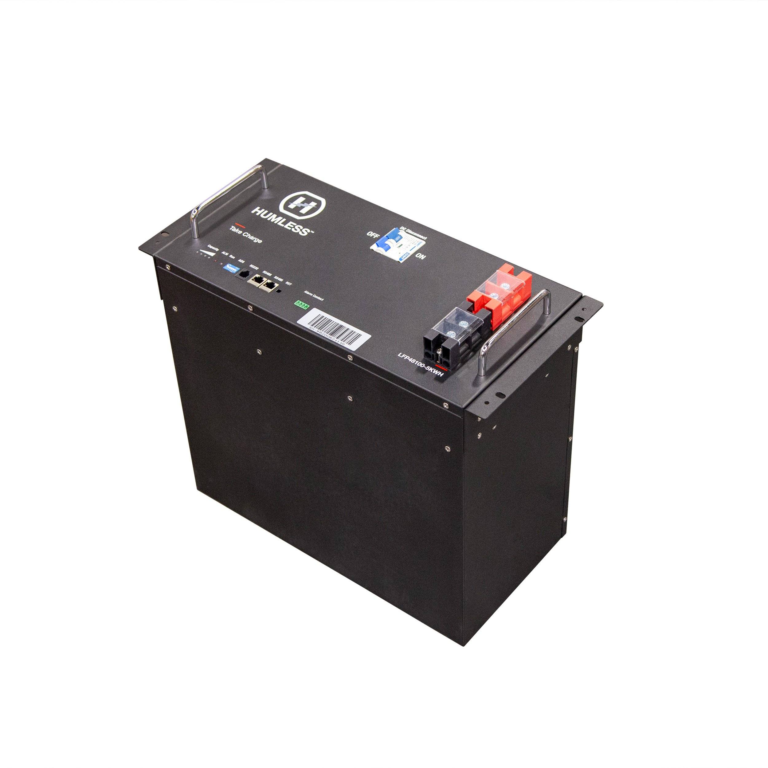 Humless Rack-mountable 5kWh 51.2 V LiFePO4 Battery - Image 4