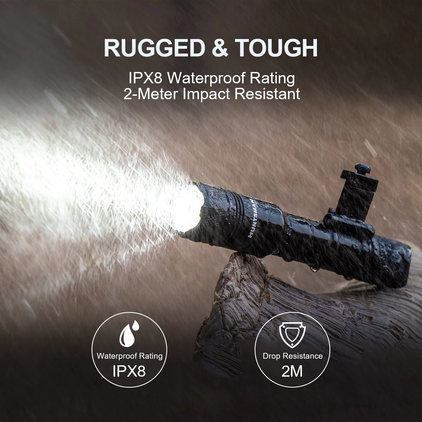 Huntsman 1250LM WML | 510M Beam | 'Picatinny' & 'M-Lok' Dual Mount - Image 7
