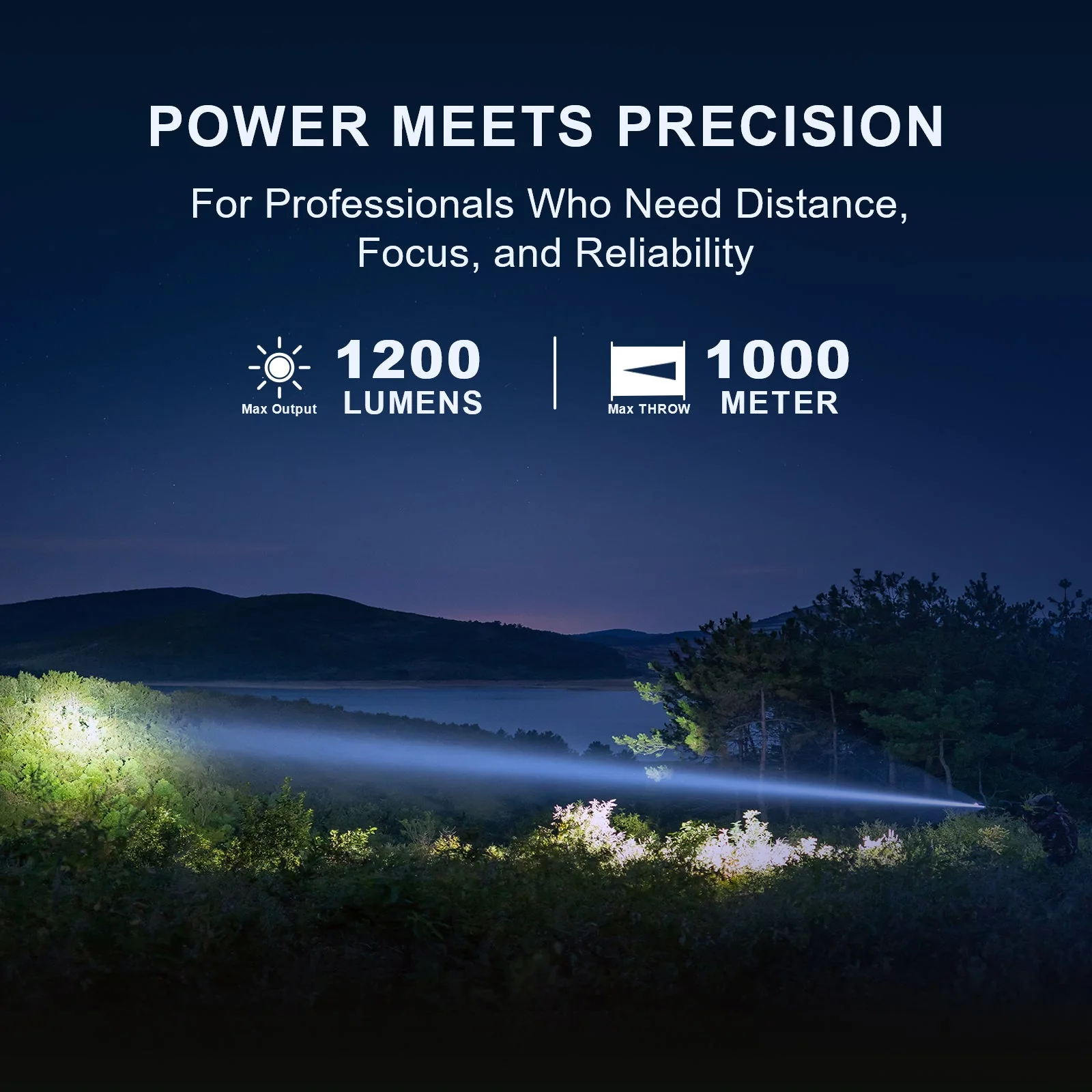 Huntsman XLT- 1,250 Lumen Long Throw Spot Light - Image 3
