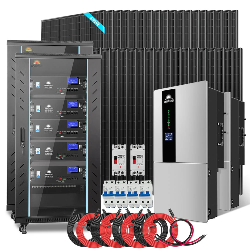 Hybrid Solar Kit 11.4KW 48V Split Phase 20.48KWH/51.2KWH Lithium Battery 450 Watt Solar Panel (Optional) SGH-11N2E/ SGH-11N5E - Image 13