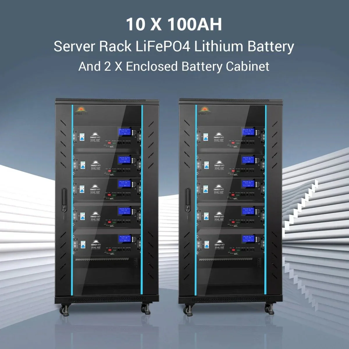 Hybrid Solar Kit 11.4KW 48V Split Phase 51.2 KWH Lithium Battery 36 X 450 Watt Solar Panel SGH-11N5E - Image 3