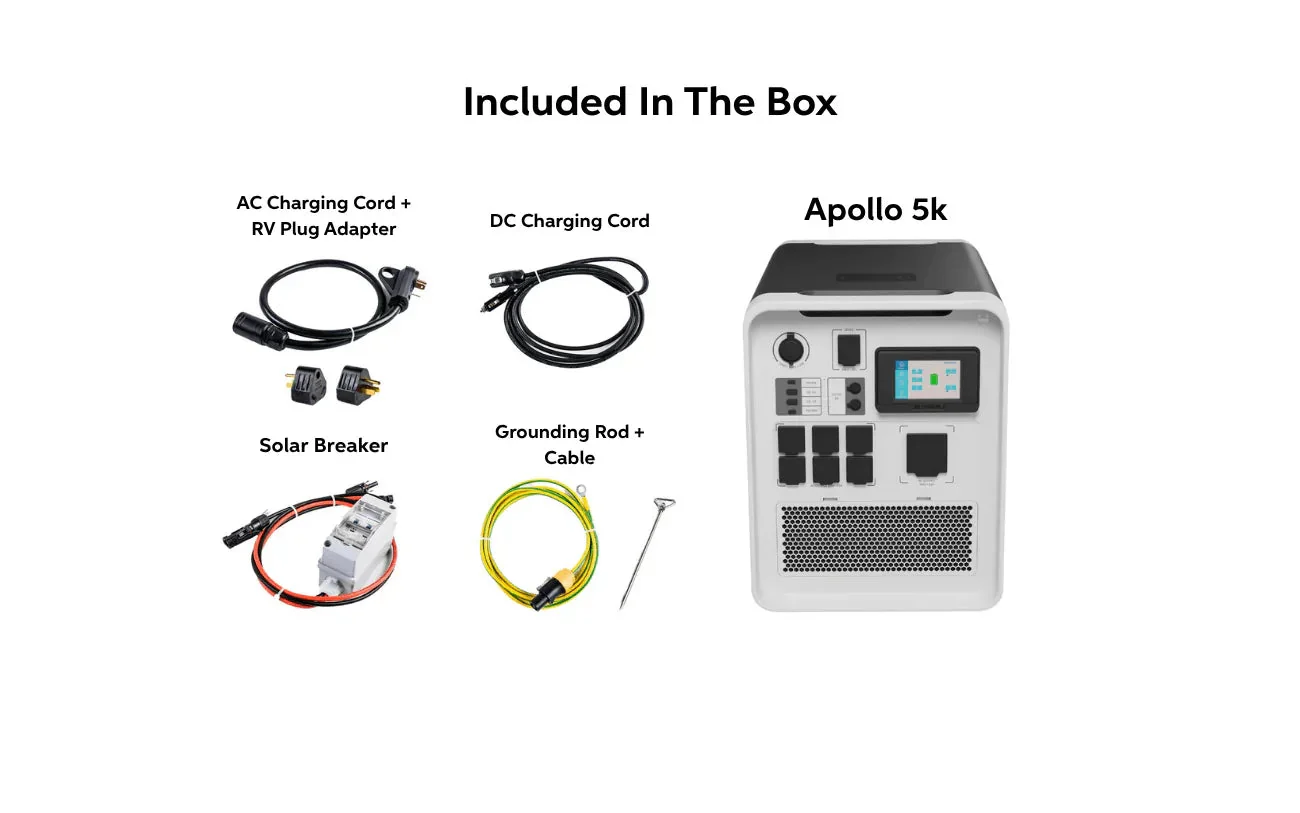 Hysolis Apollo 5K Ultra-Fast Portable Solar Power Station - Image 7