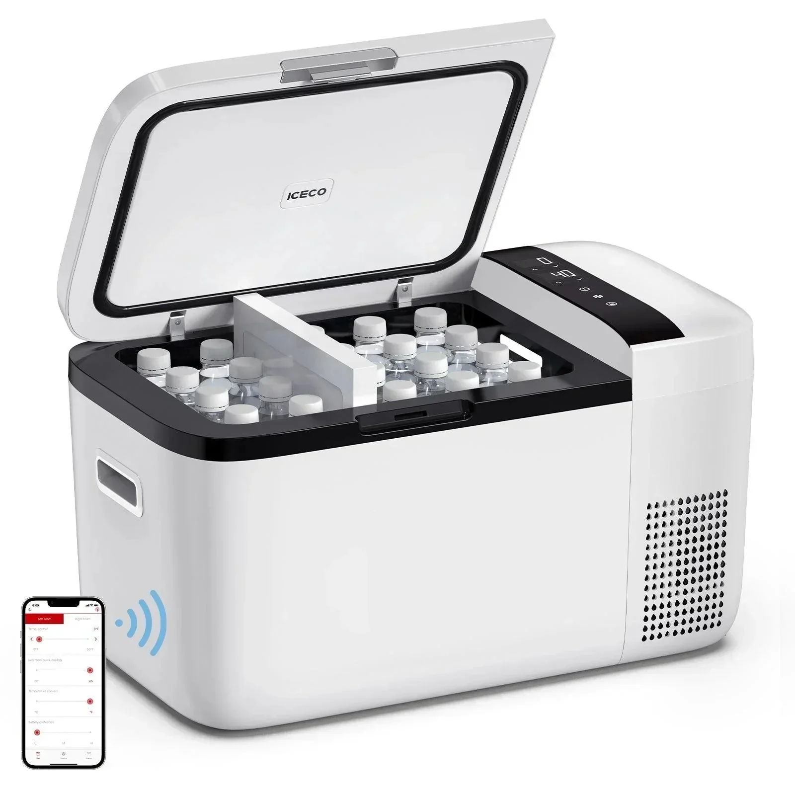 ICECO GO20 21QT Dual Zone Portable Fridge Car Freezer - Image 4