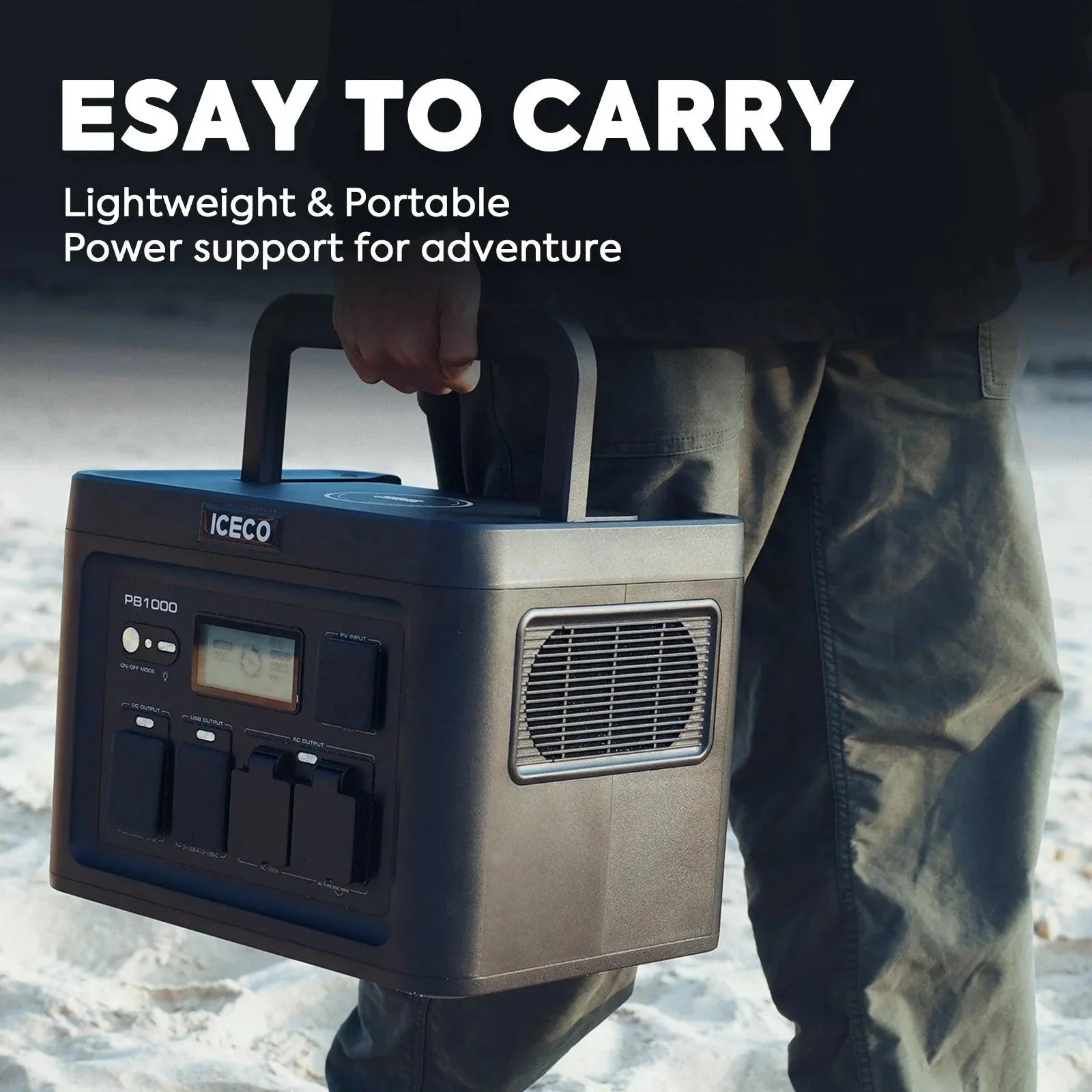 ICECO PB1000 Portable Power Station (SC) - Image 10