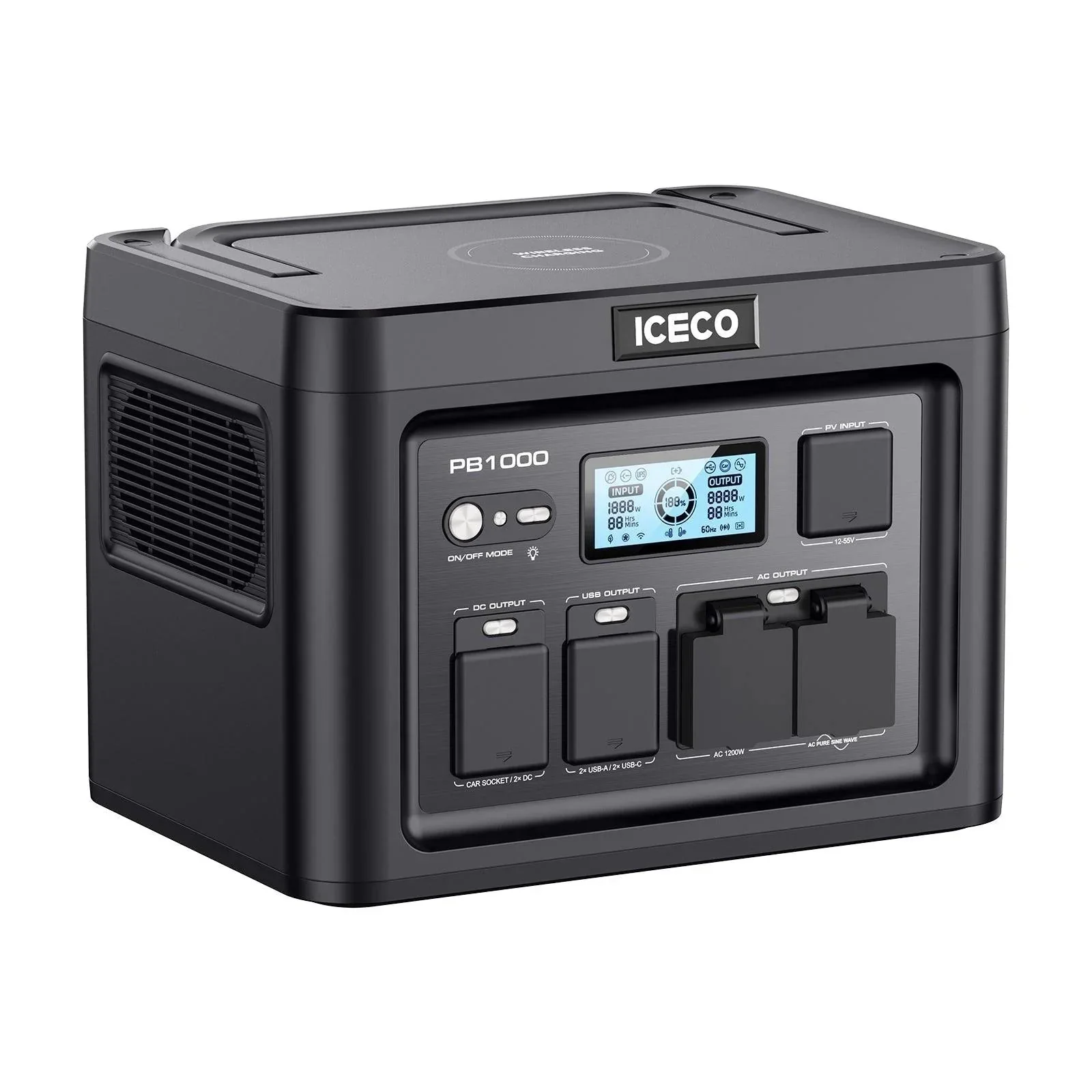 ICECO PB1000 Portable Power Station (SC) - Image 3