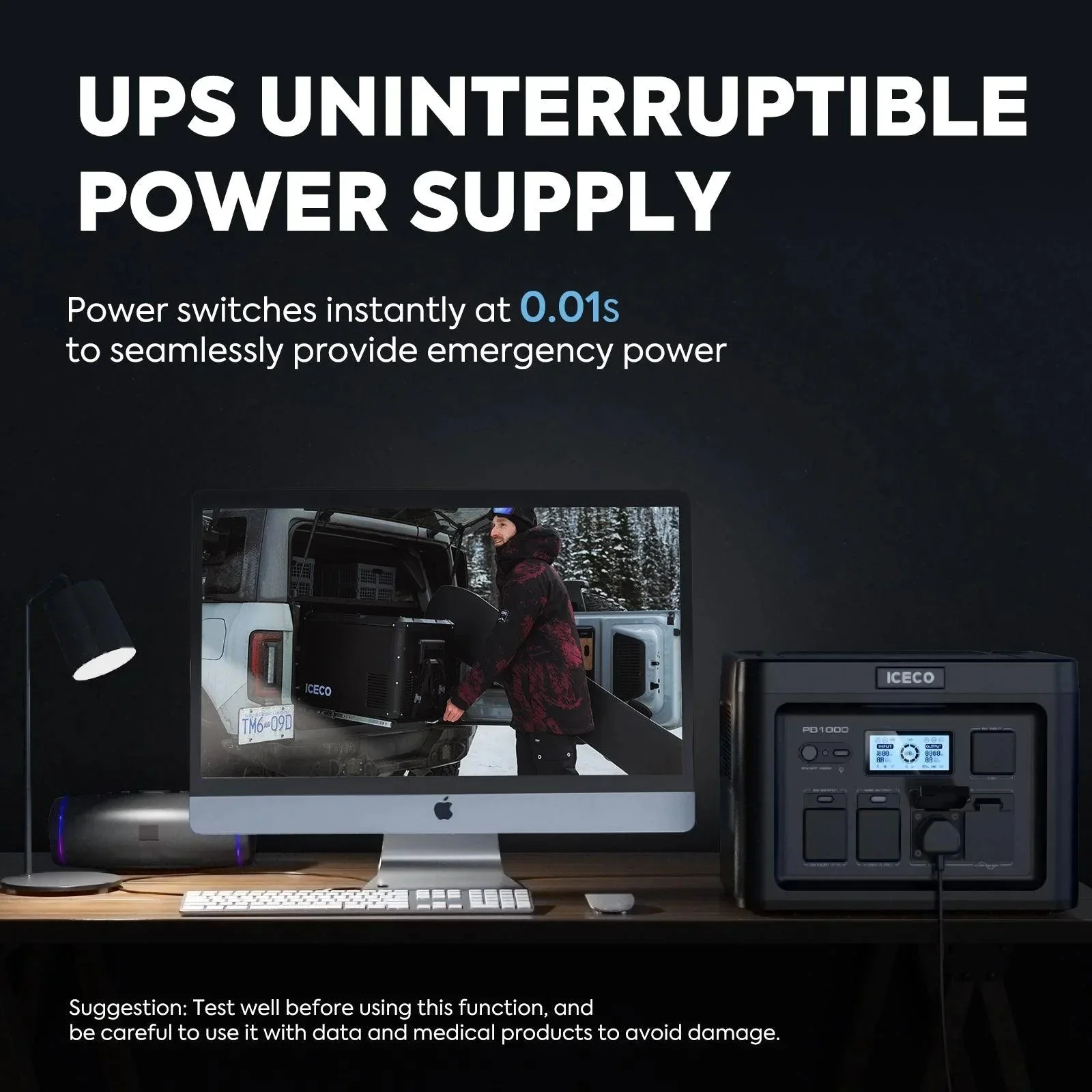 ICECO PB1000 Portable Power Station (SC) - Image 9