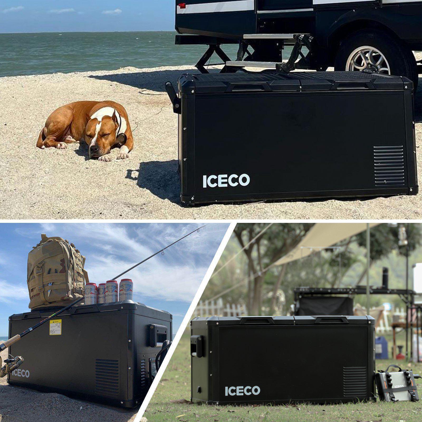 ICECO VL90ProD 95QT Dual Zone RV 12 Colt Fridge Plug in Cooler - Image 8
