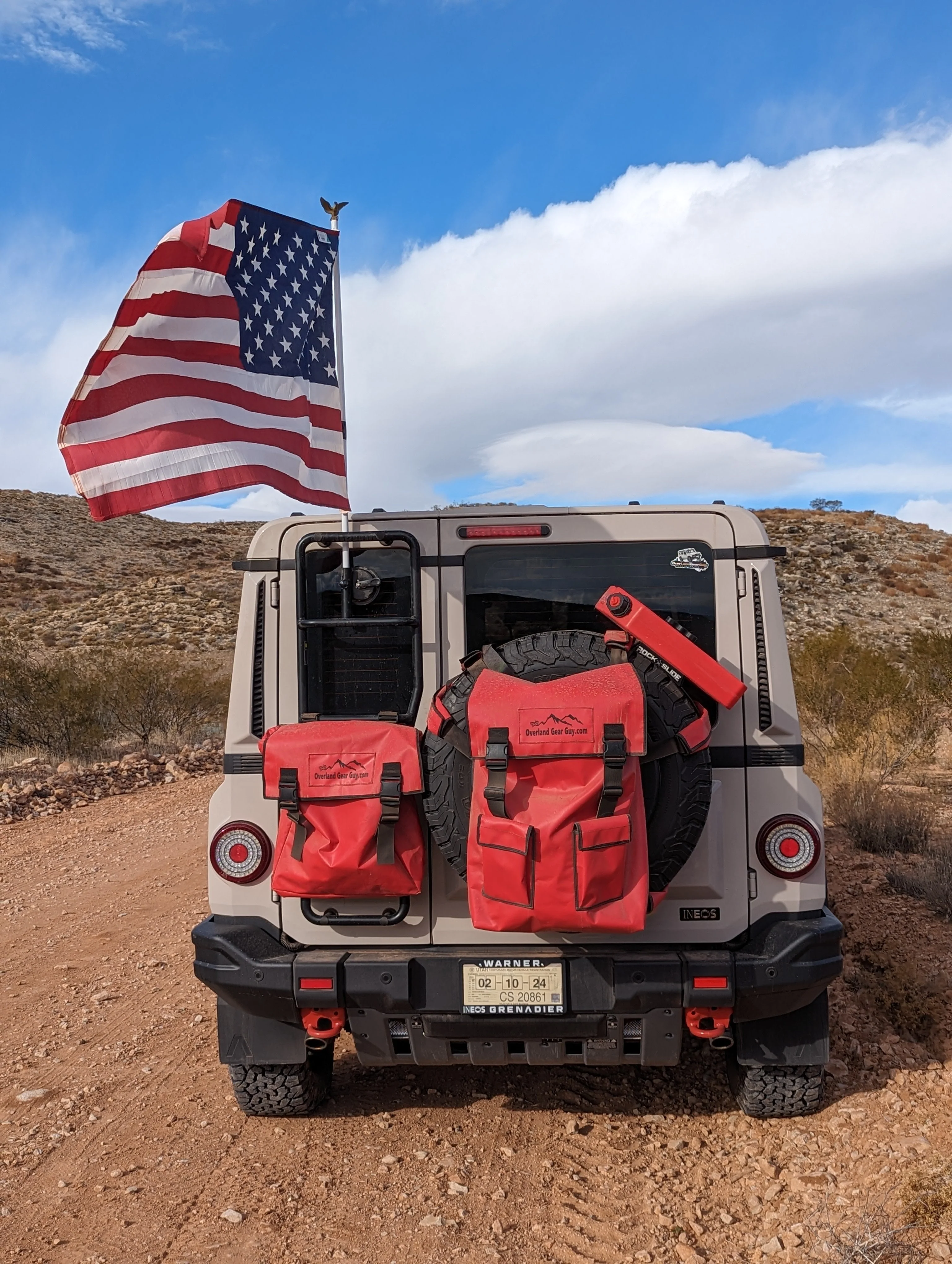 INEOS Grenadier Adventure Gear Bag Ladder - Image 3