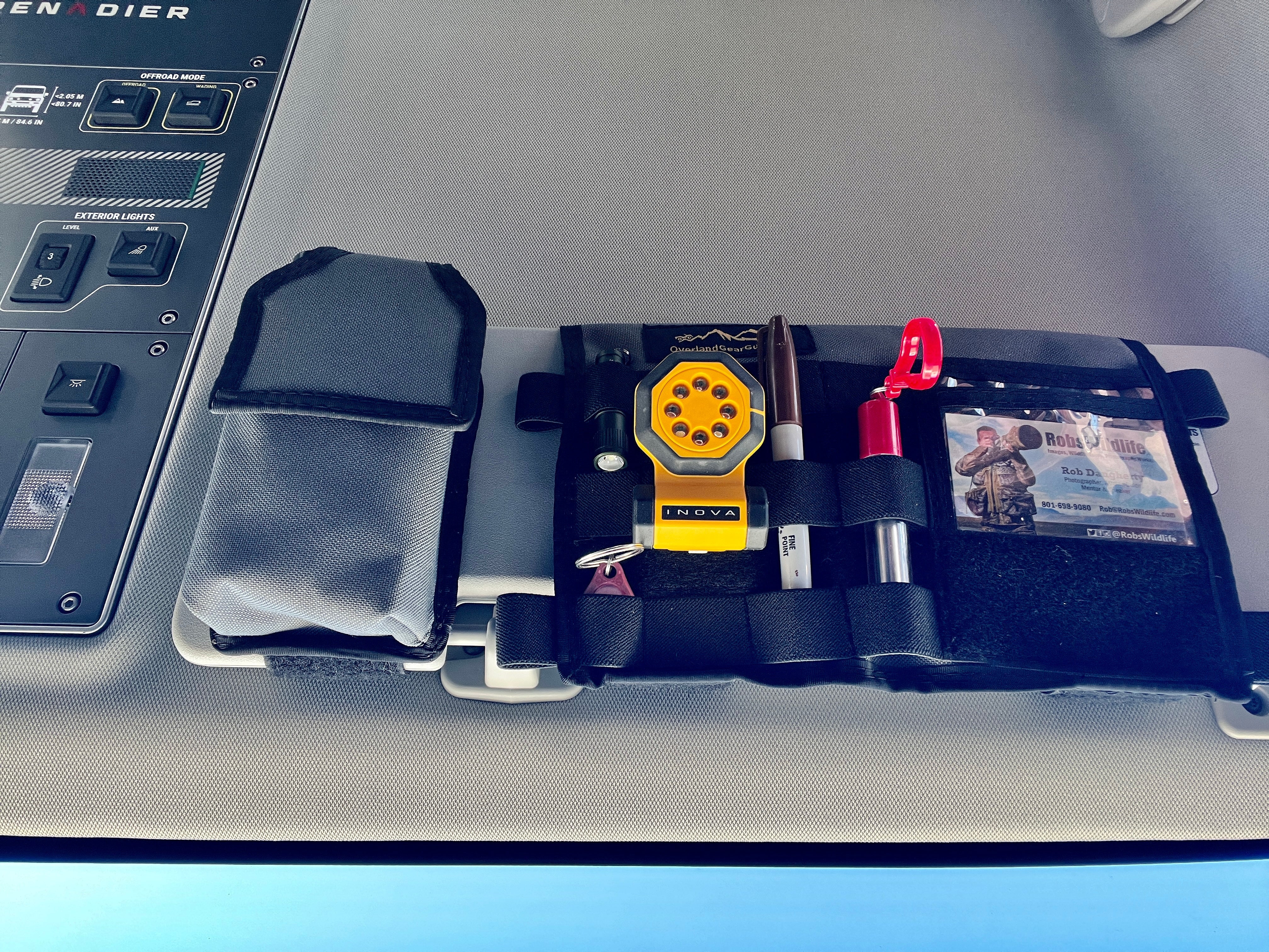 INEOS Grenadier MOLLE Visor Organizer - Image 11