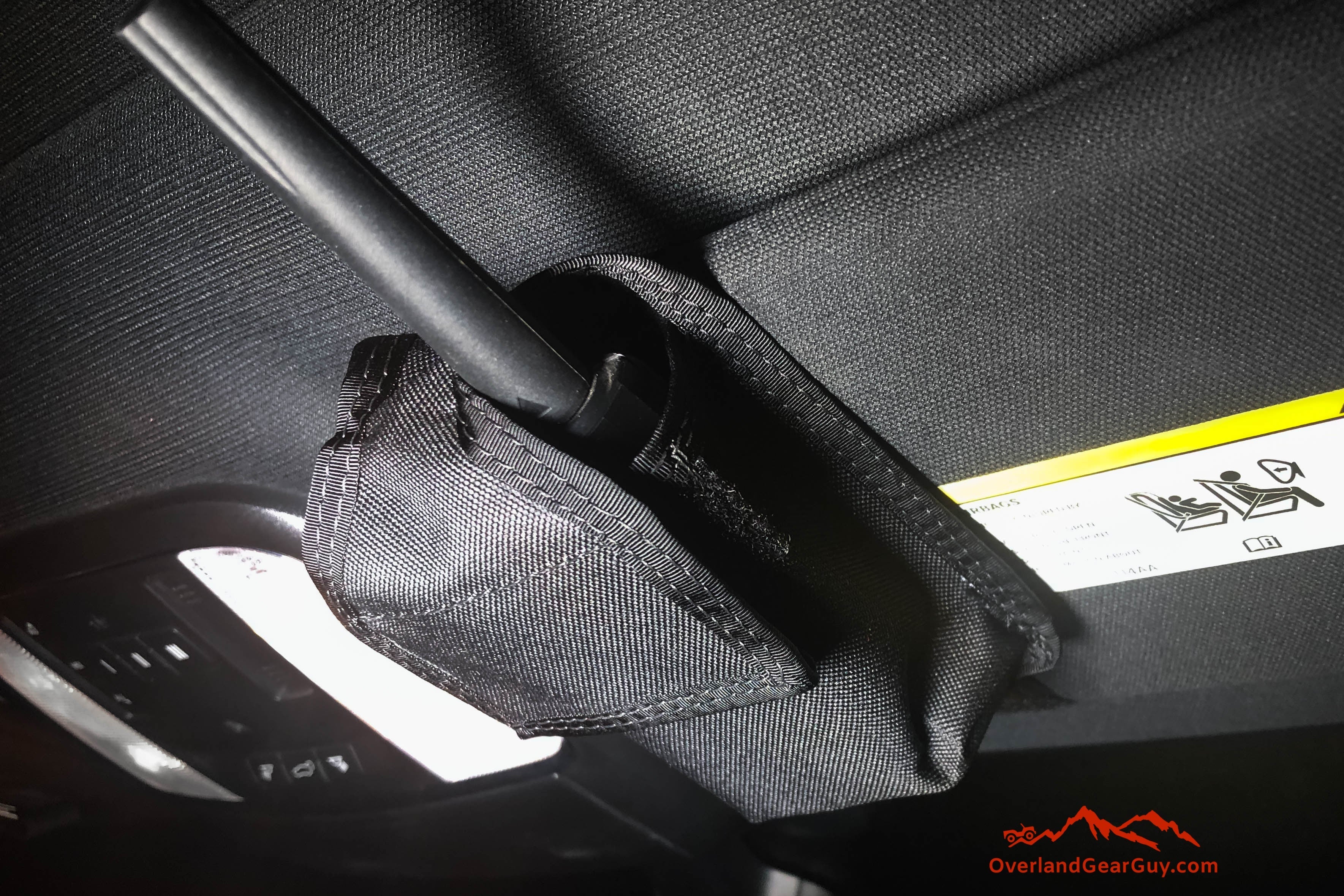 INEOS Grenadier Sun Visor Radio Pouch - Image 4