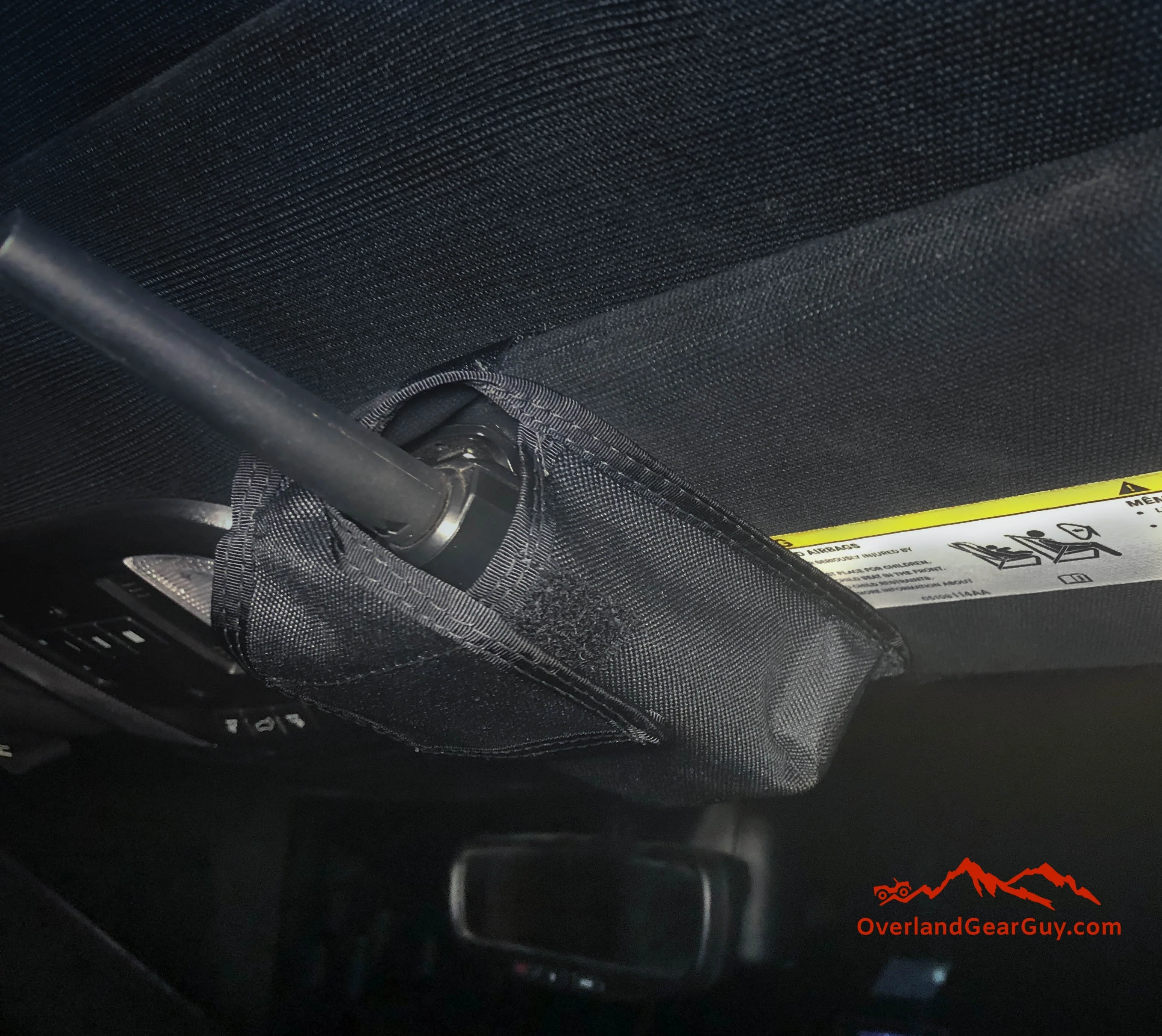 INEOS Grenadier Sun Visor Radio Pouch - Image 6